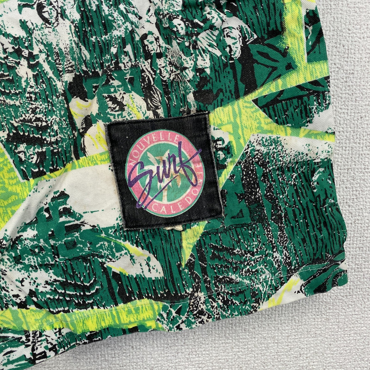 Tropic Club　トロピッククラブ　ハーフパンツ/ショートパンツ　総柄　緑　グリーン　　古着