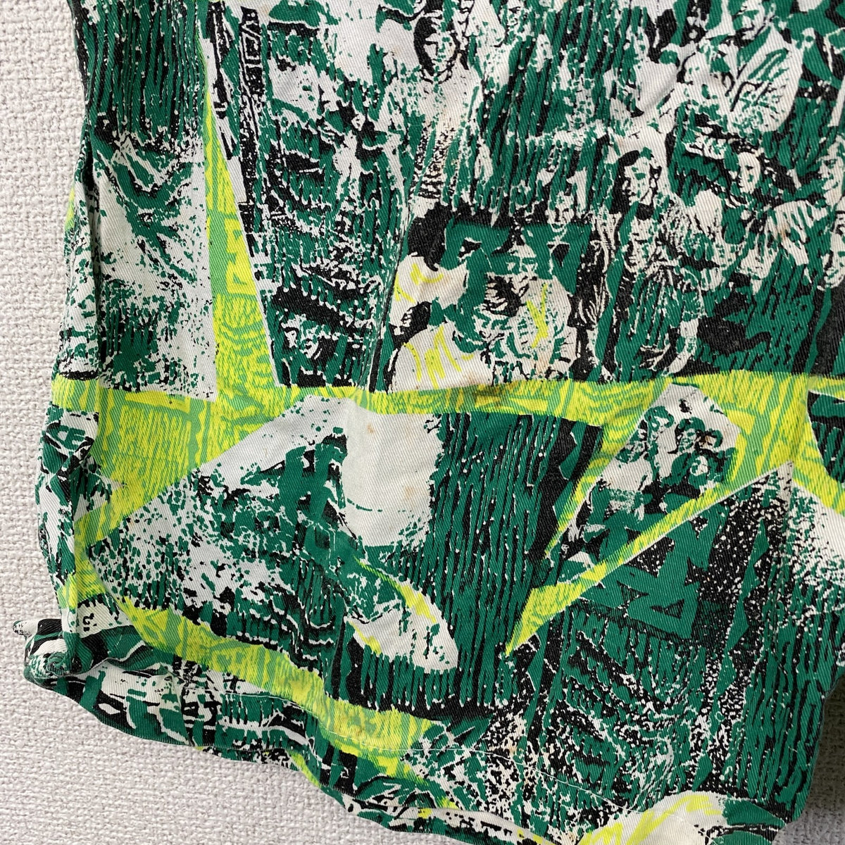 Tropic Club　トロピッククラブ　ハーフパンツ/ショートパンツ　総柄　緑　グリーン　　古着