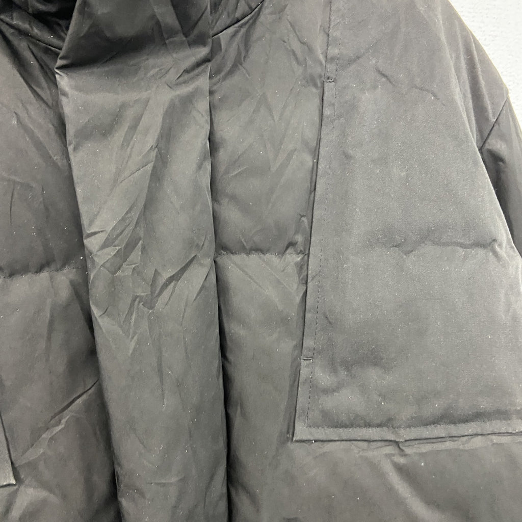 UNIQLO　＋J　ユニクロ　ダウンジャケット　ダウン90％　黒　ブラック　Mサイズ　古着