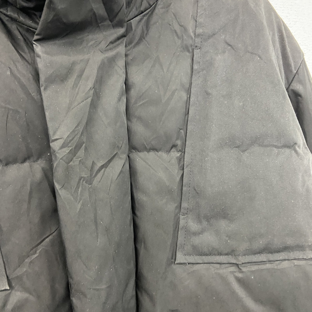 UNIQLO　＋J　ユニクロ　ダウンジャケット　ダウン90％　黒　ブラック　Mサイズ　古着