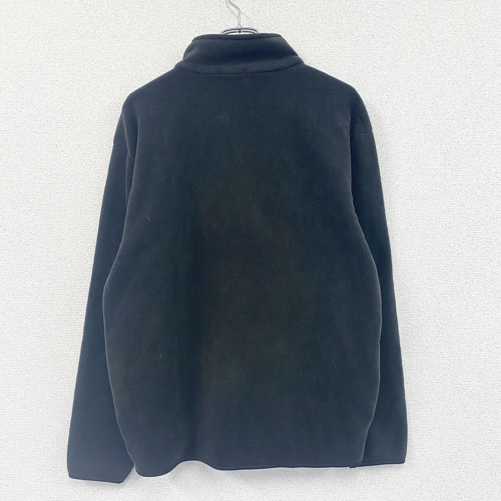 ～00s　OLD UNIQLO　オールドユニクロ　フリースジャケット/ボアジャケット　ヴィンテージ　黒　ブラック　Lサイズ　古着