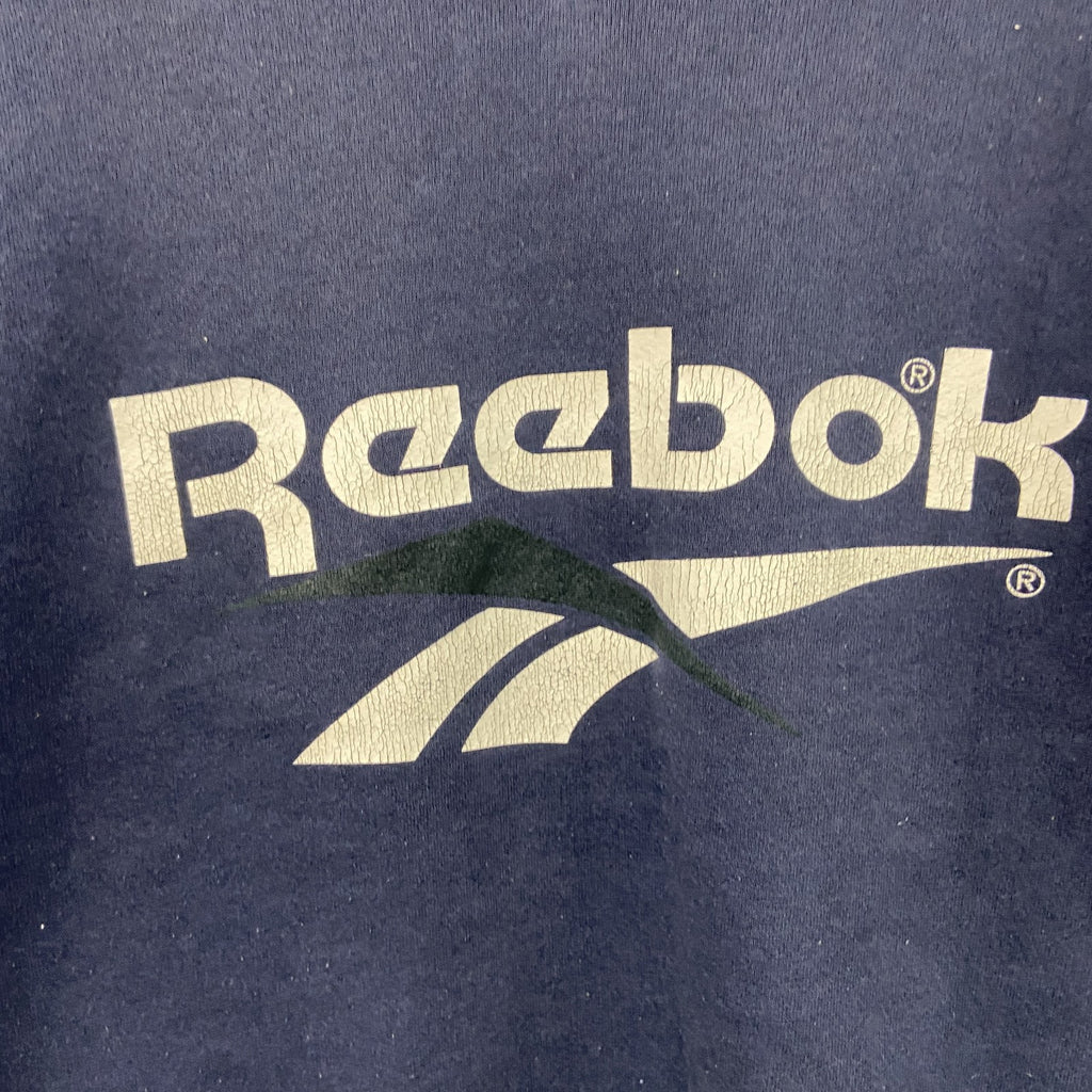Reebok　リーボック　スウェット/トレーナー　紺　ネイビー　Mサイズ　古着