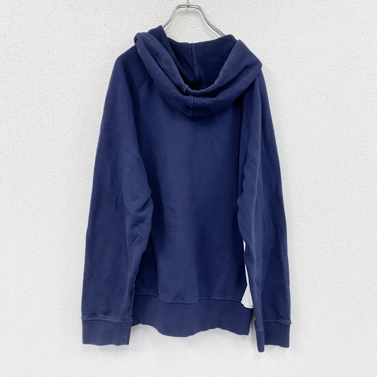 FILA　フィラ　フルジップスウェットパーカー/フーディー　紺　ネイビー　XLサイズ　古着