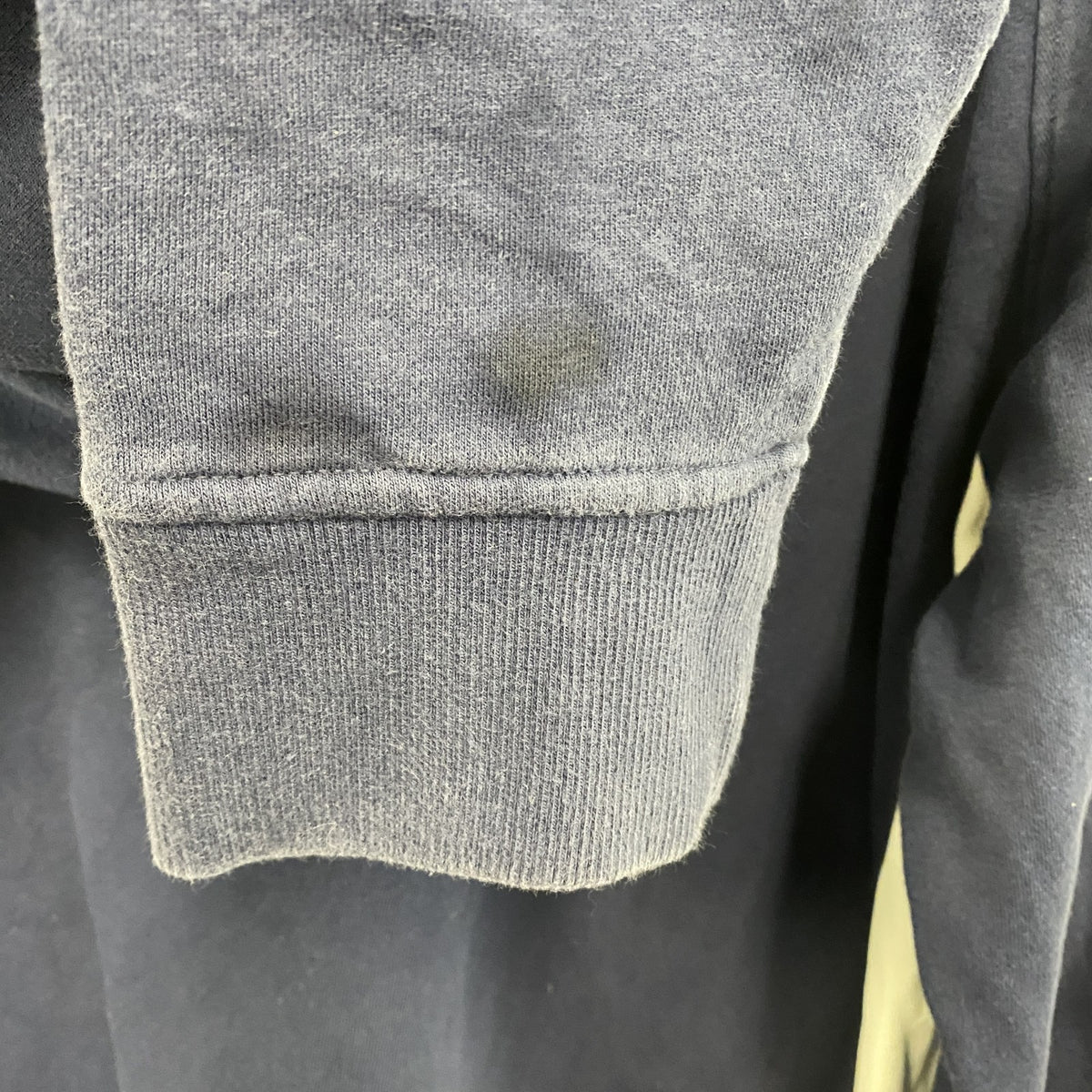 FILA　フィラ　フルジップスウェットパーカー/フーディー　紺　ネイビー　XLサイズ　古着