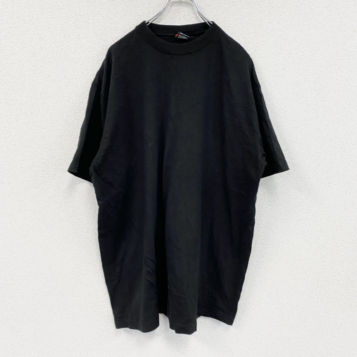 C＋　Cプラス　半袖プリントTシャツ　十字架　黒　ブラック　3XLサイズ　古着