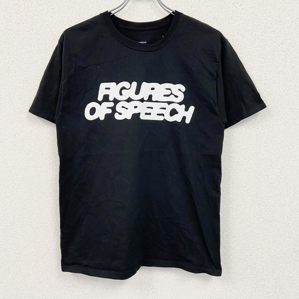Champion　チャンピオン　半袖プリントTシャツ　黒　ブラック　Mサイズ　古着