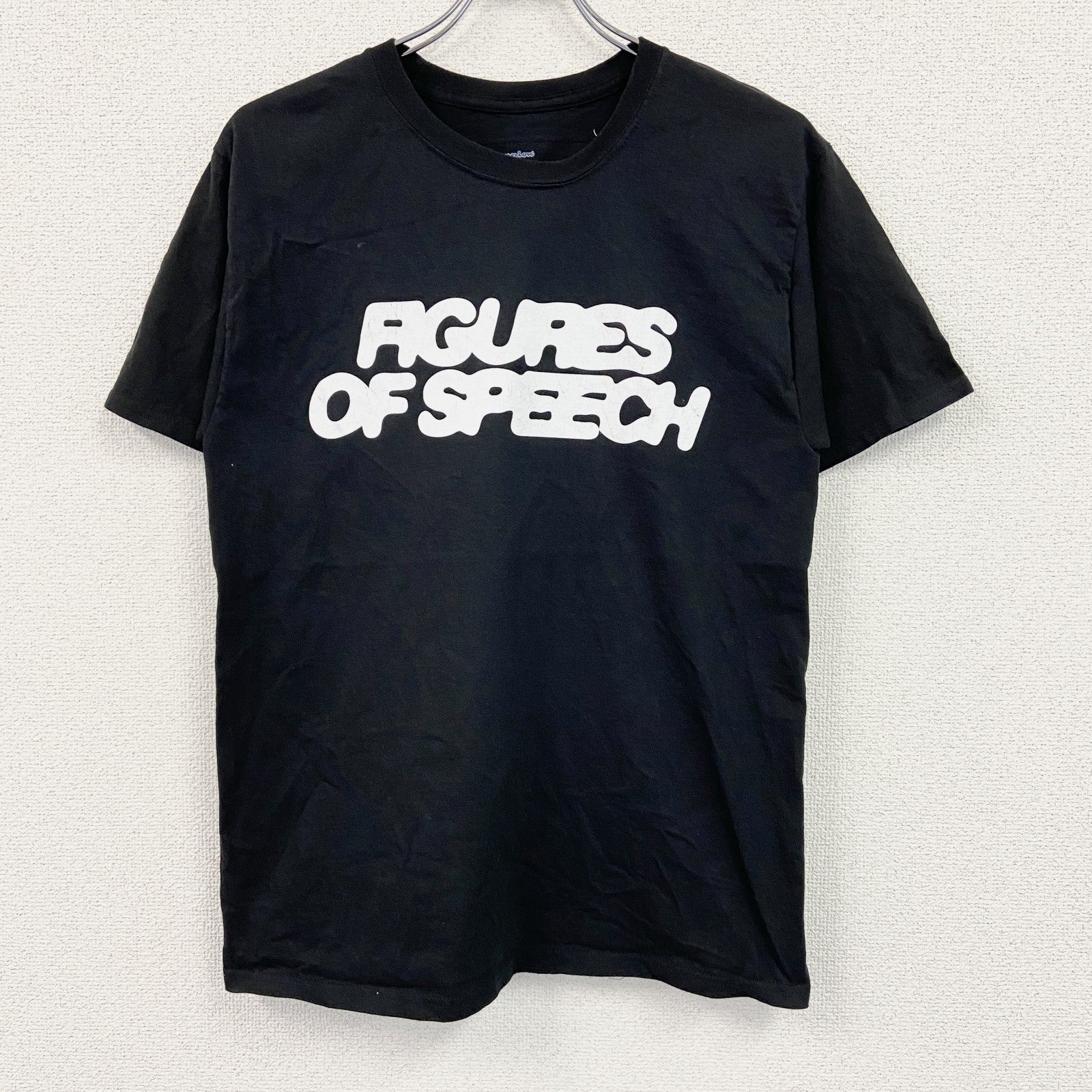 Champion　チャンピオン　半袖プリントTシャツ　黒　ブラック　Mサイズ　古着