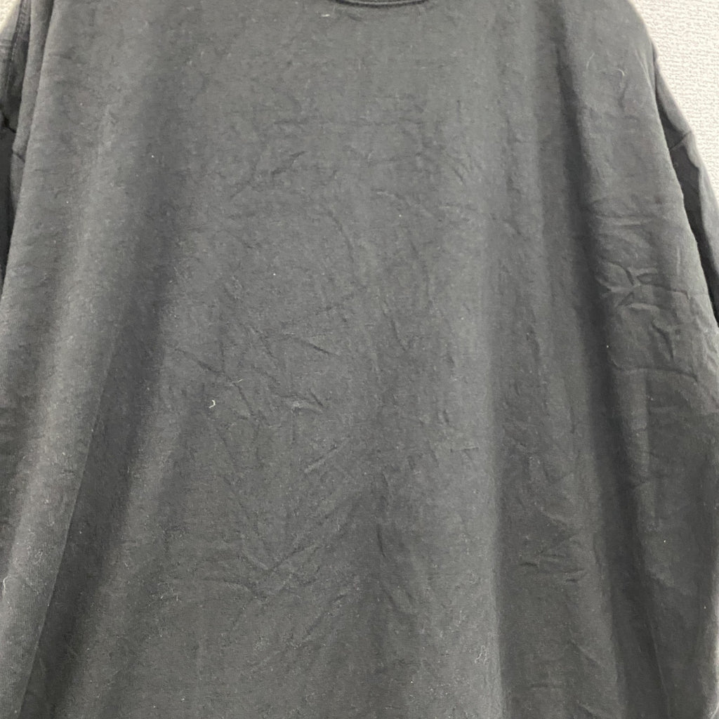 C＋　Cプラス　半袖プリントTシャツ　十字架　黒　ブラック　3XLサイズ　古着