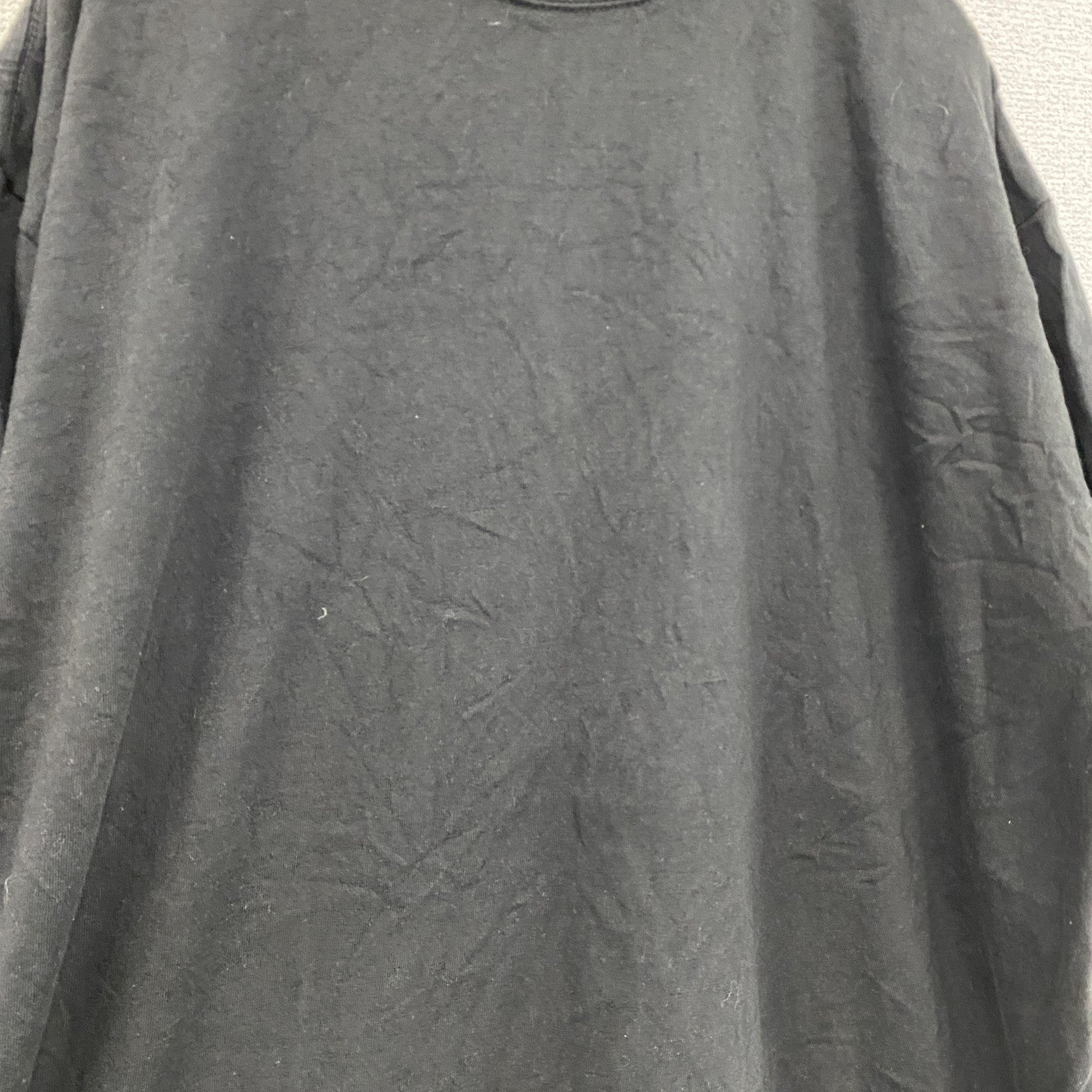 C＋　Cプラス　半袖プリントTシャツ　十字架　黒　ブラック　3XLサイズ　古着