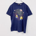 DESPICABLE ME3　半袖プリントTシャツ　キャラT　ミニオン　紺　ネイビー　14/16サイズ　古着