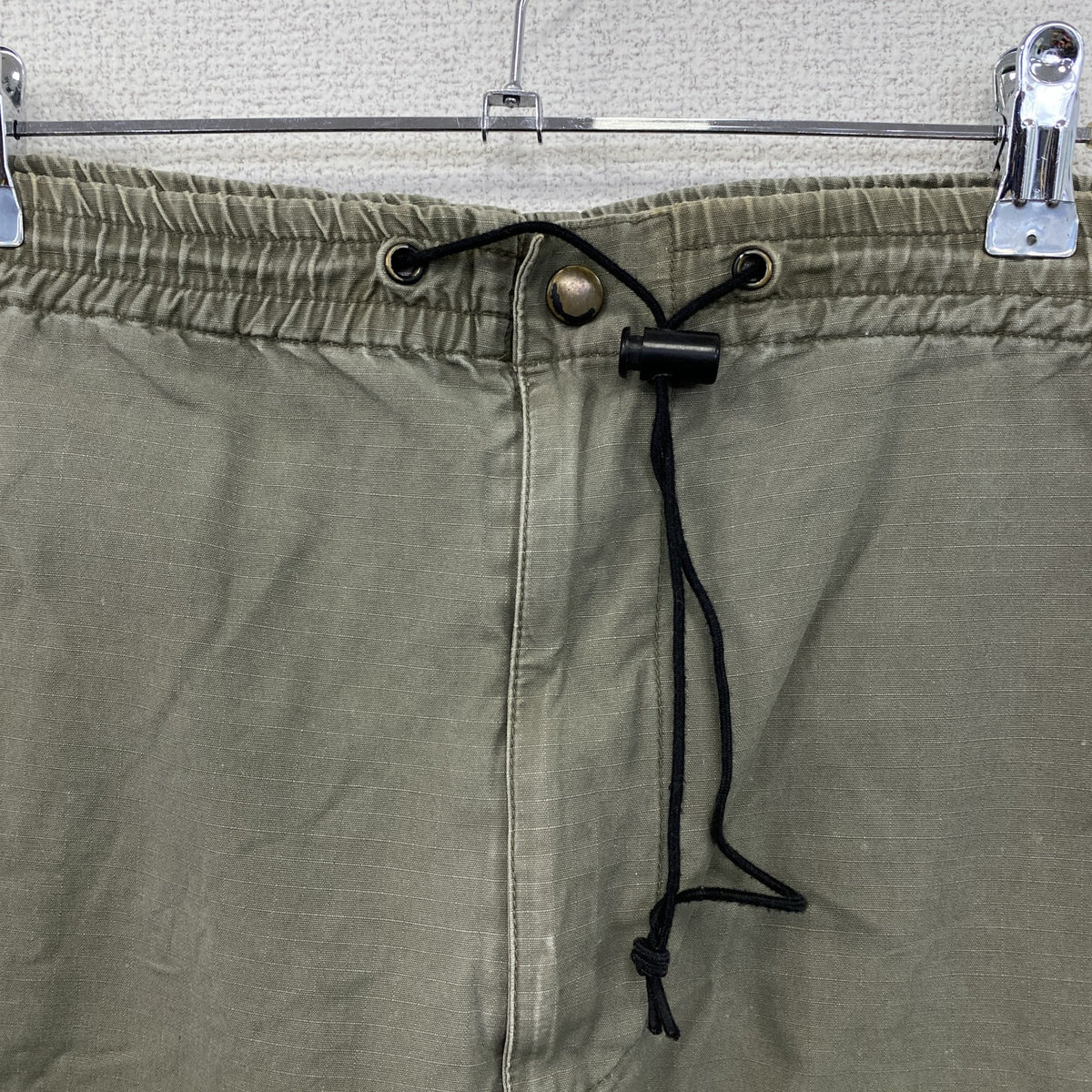 Dickies　ディッキーズ　ハーフカーゴパンツ　ショートパンツ　ドローコード　オリーブカーキ　古着