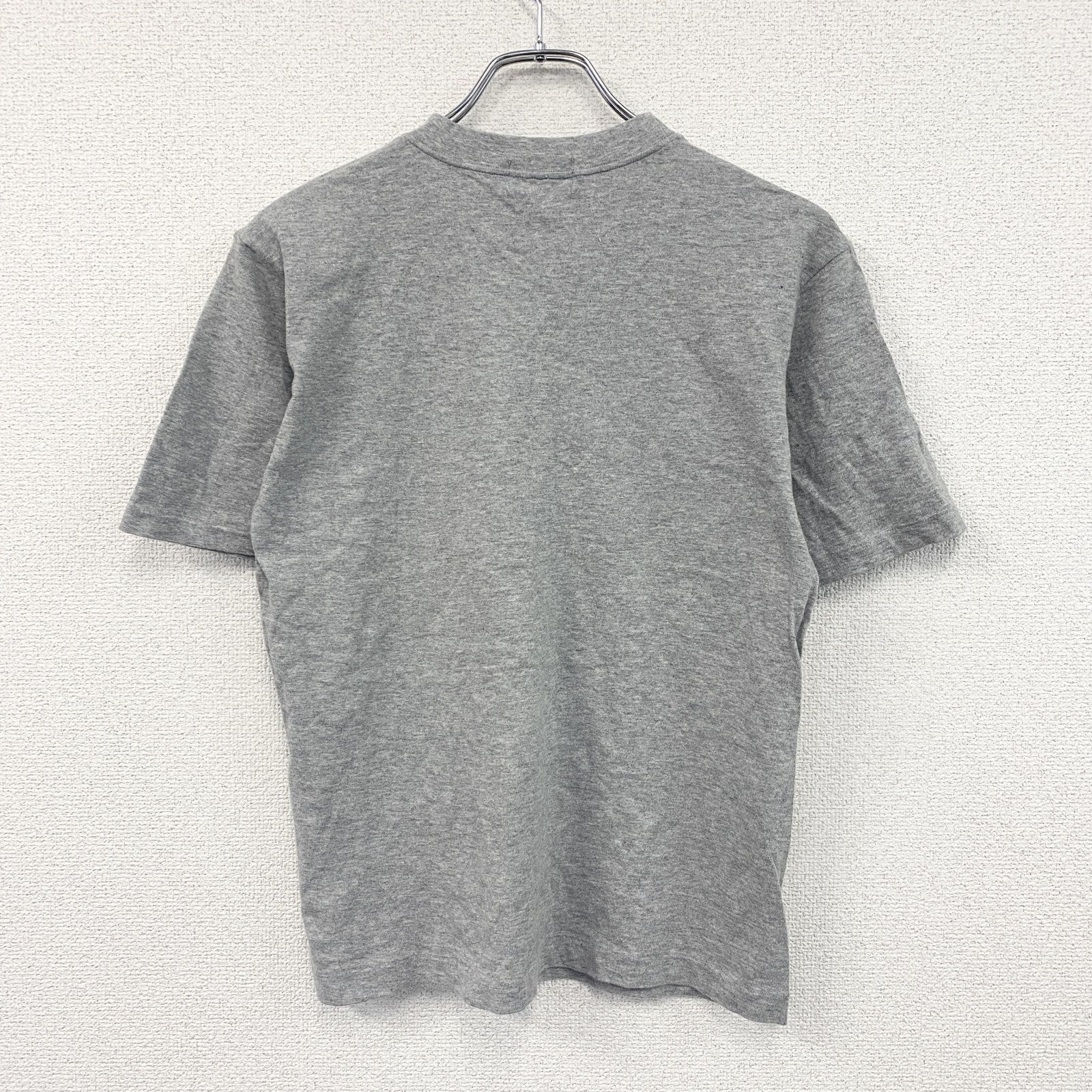 ～90s　MICHIKO LONDON 　ミチコロンドン　半袖Tシャツ　シングルステッチ　灰色　グレー　Mサイズ　　ヴィンテージ　古着