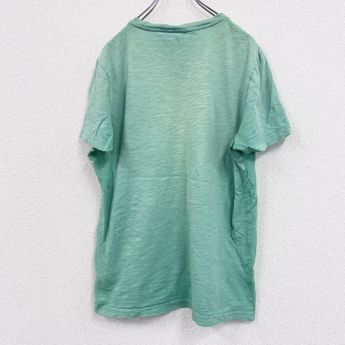 PME LEGEND　半袖プリントアニマルTシャツ　アーチプリント　英字プリント　鷹　三角タグ　緑　グリーン　Lサイズ　古着