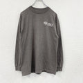 HEYBO　ヘイボ　長袖プリントアニマルTシャツ/ロンT　茶色　ブラウン　Mサイズ　古着