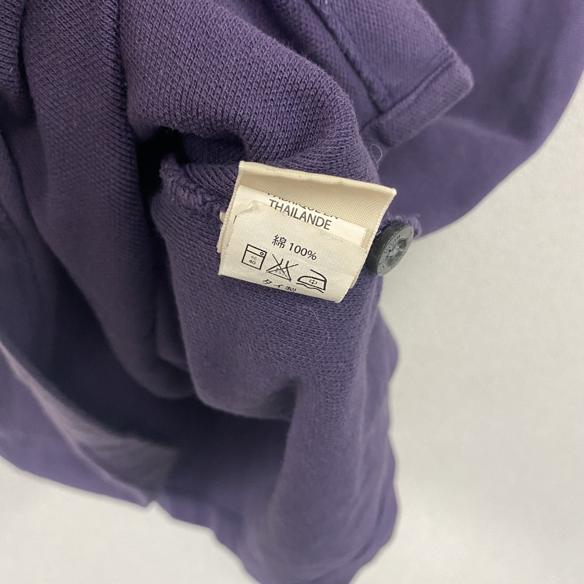 L.L.Bean　エルエルビーン　半袖ポロシャツ　紫　パープル　XLサイズ　　古着