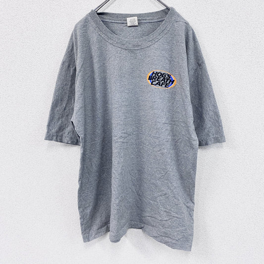～00s　CLOTHING　半袖プリントTシャツ　ヴィンテージ　猪　グレー　灰色　Lサイズ