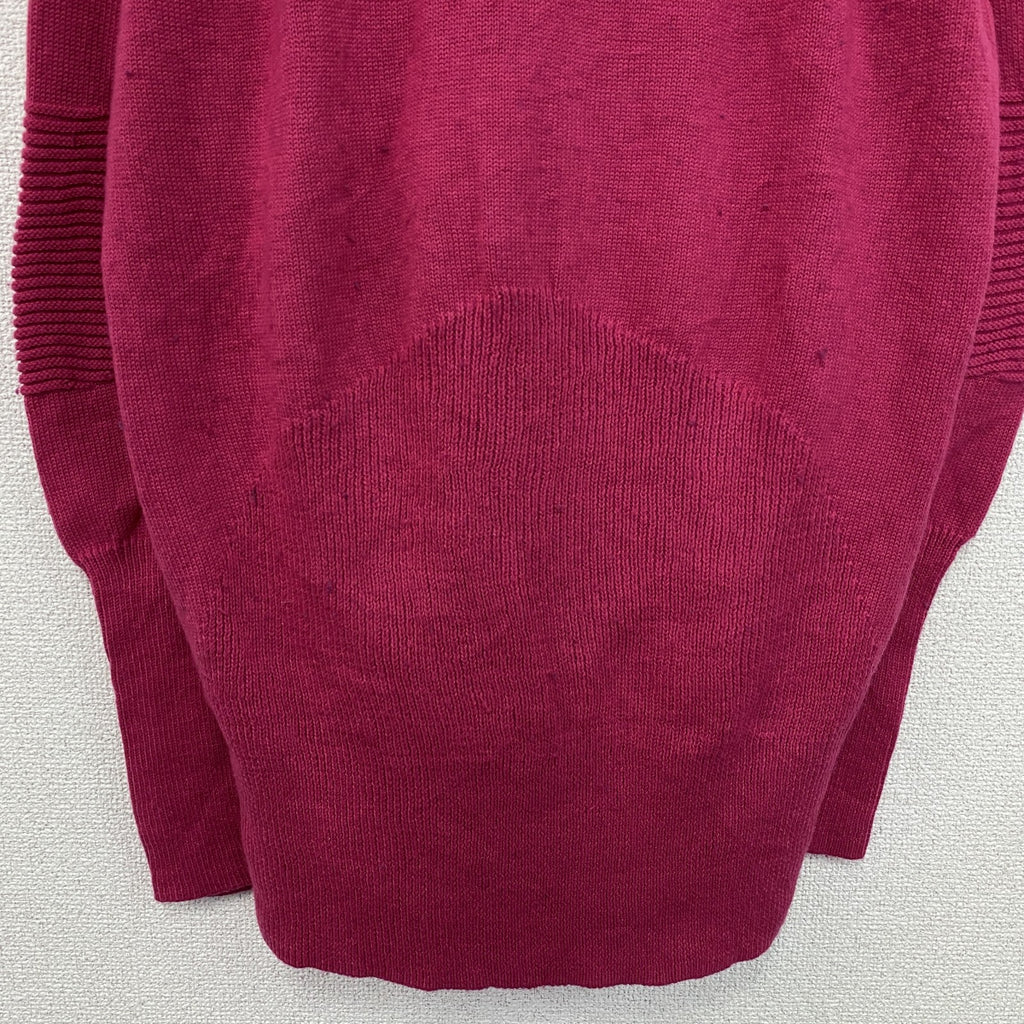NIKE GOLF　ナイキゴルフ　ハーフジップウールニットセーター　ピンク　Lサイズ　古着