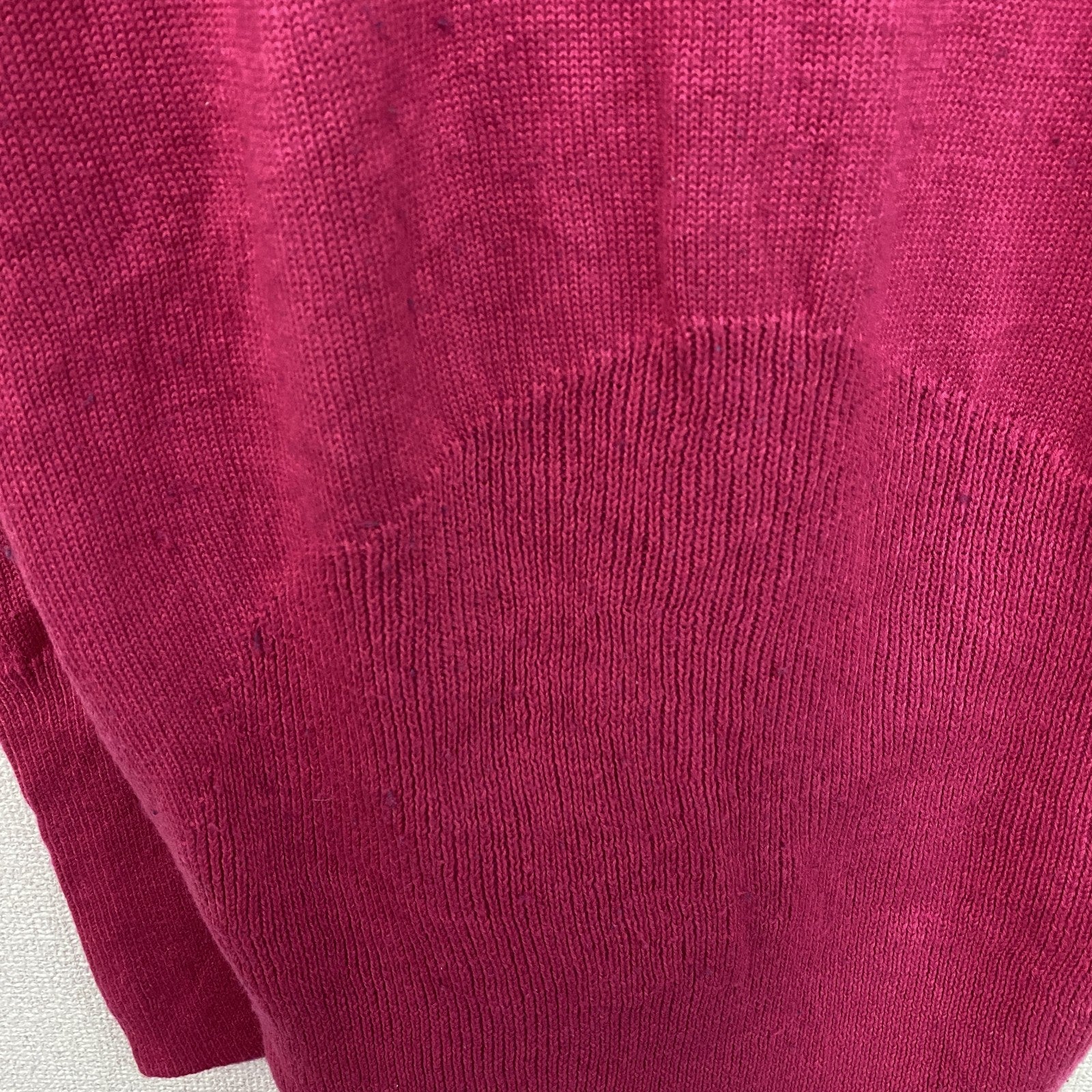NIKE GOLF　ナイキゴルフ　ハーフジップウールニットセーター　ピンク　Lサイズ　古着