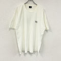 STUSSY　ステューシー　半袖プリントTシャツ　白　ホワイト　XLサイズ　古着