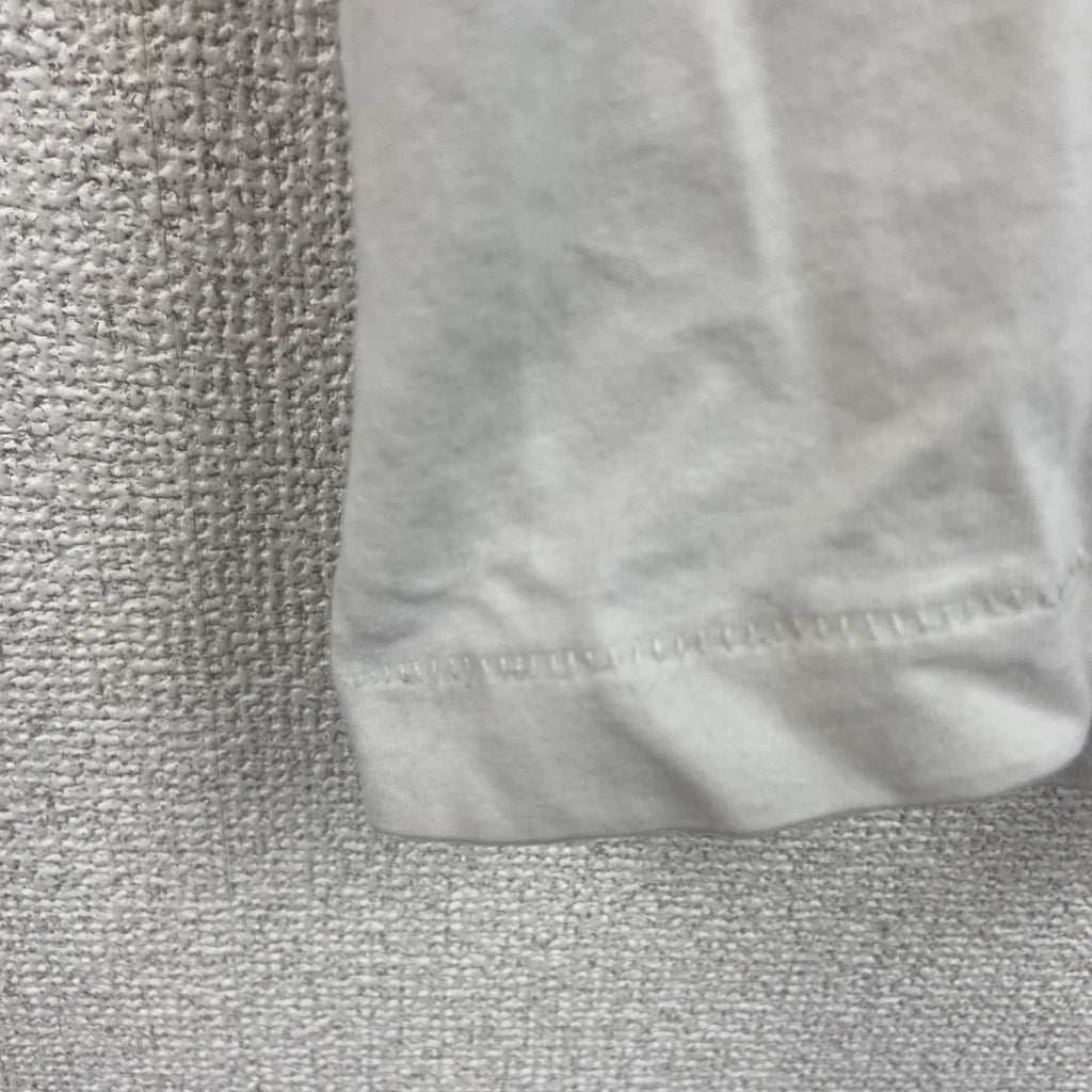 DIESEL　ディーゼル　半袖プリントTシャツ　シングルステッチ　白　ホワイト　Sサイズ　古着