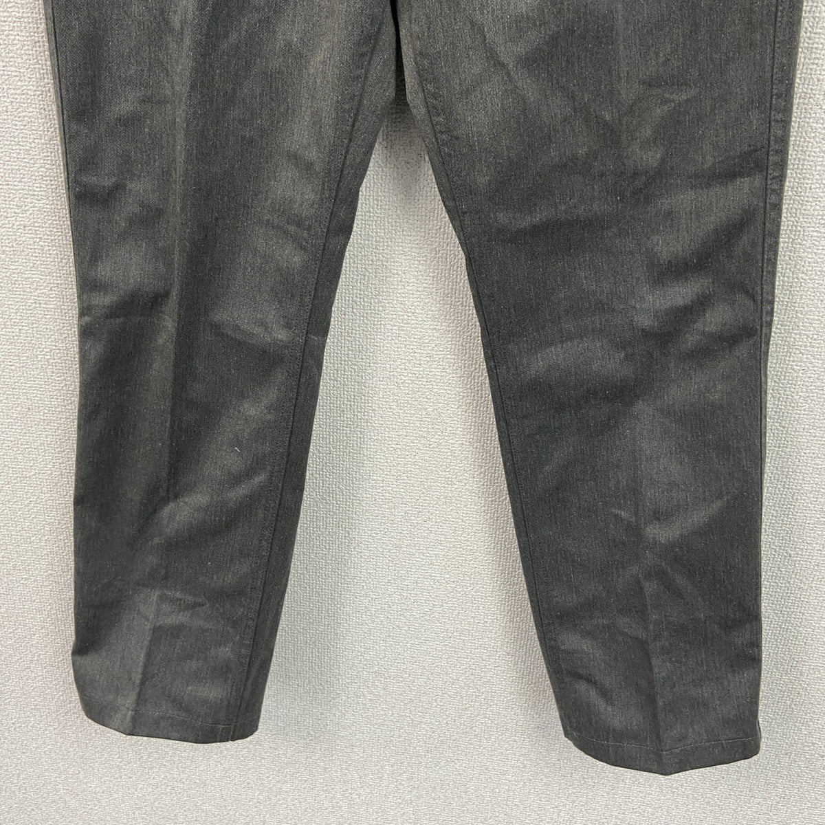 BEN DAVIS　ベンデイビス　チノパンツ　ジップフライ　ワンポイント　灰色　ダークグレー　32サイズ　古着