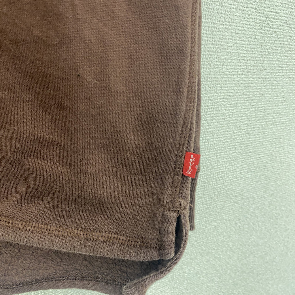 Levi’s　リーバイス　スウェット/トレーナー　前V　茶色　ブラウン　XLサイズ　古着