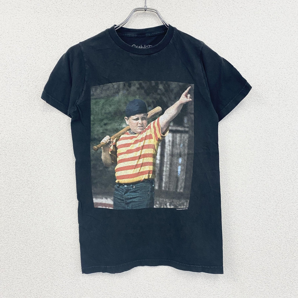 THE SANDLOT　サンドロット　半袖Tシャツ　ムービーT　黒　ブラック　Sサイズ　古着