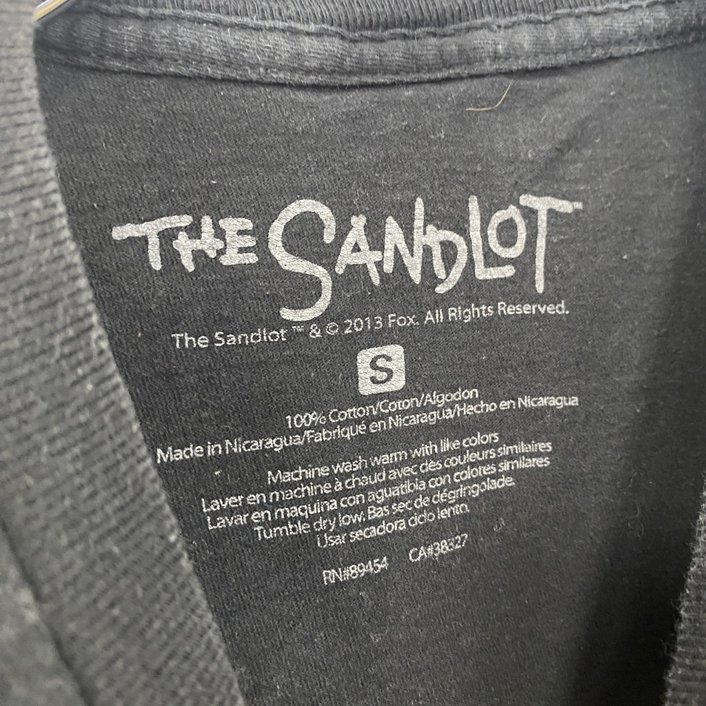 THE SANDLOT　サンドロット　半袖Tシャツ　ムービーT　黒　ブラック　Sサイズ　古着