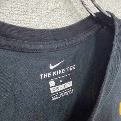 NIKE　ナイキ　Hawkeye Nation　半袖プリントTシャツ　黒　ブラック　Lサイズ