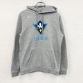 NIKE　ナイキ　UNCW　スウェットパーカー/フーディー　スウッシュ　灰色　グレー　Sサイズ　古着