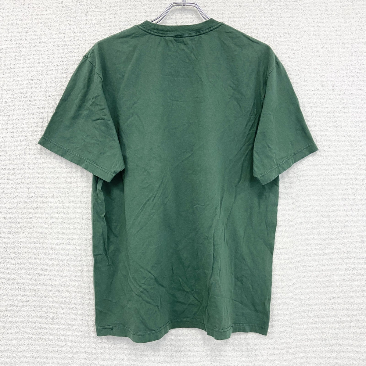 Reebok　リーボック　半袖プリントTシャツ　緑　グリーン　XLサイズ　古着