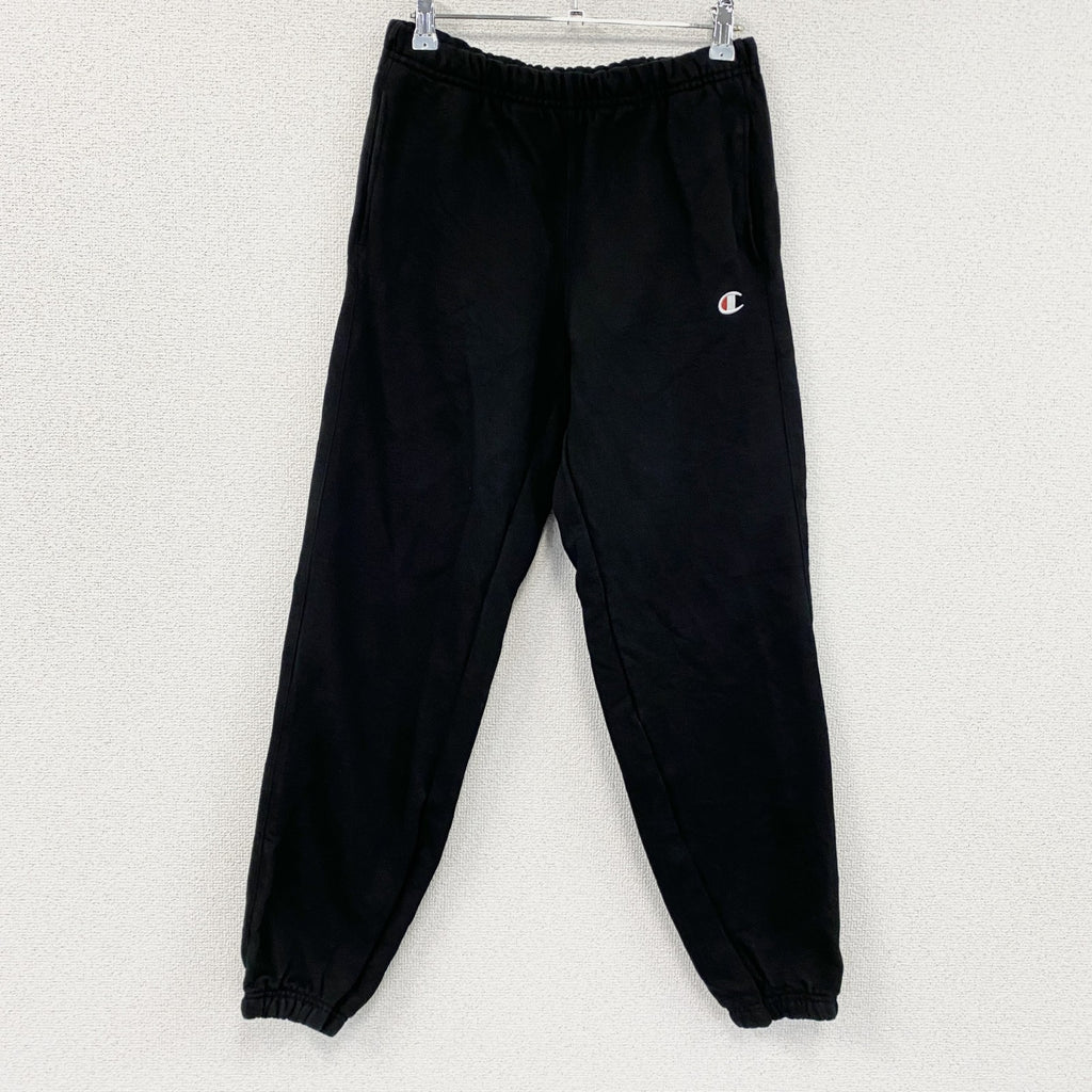 Champion　チャンピオン　リバースウィーブ　スウェットパンツ　黒　ブラック　Sサイズ　古着