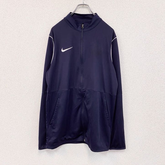 NIKE　ナイキ　トラックジャケット/ジャージ　ナンバリング　DRI-FIT　紺　ネイビー　Lサイズ