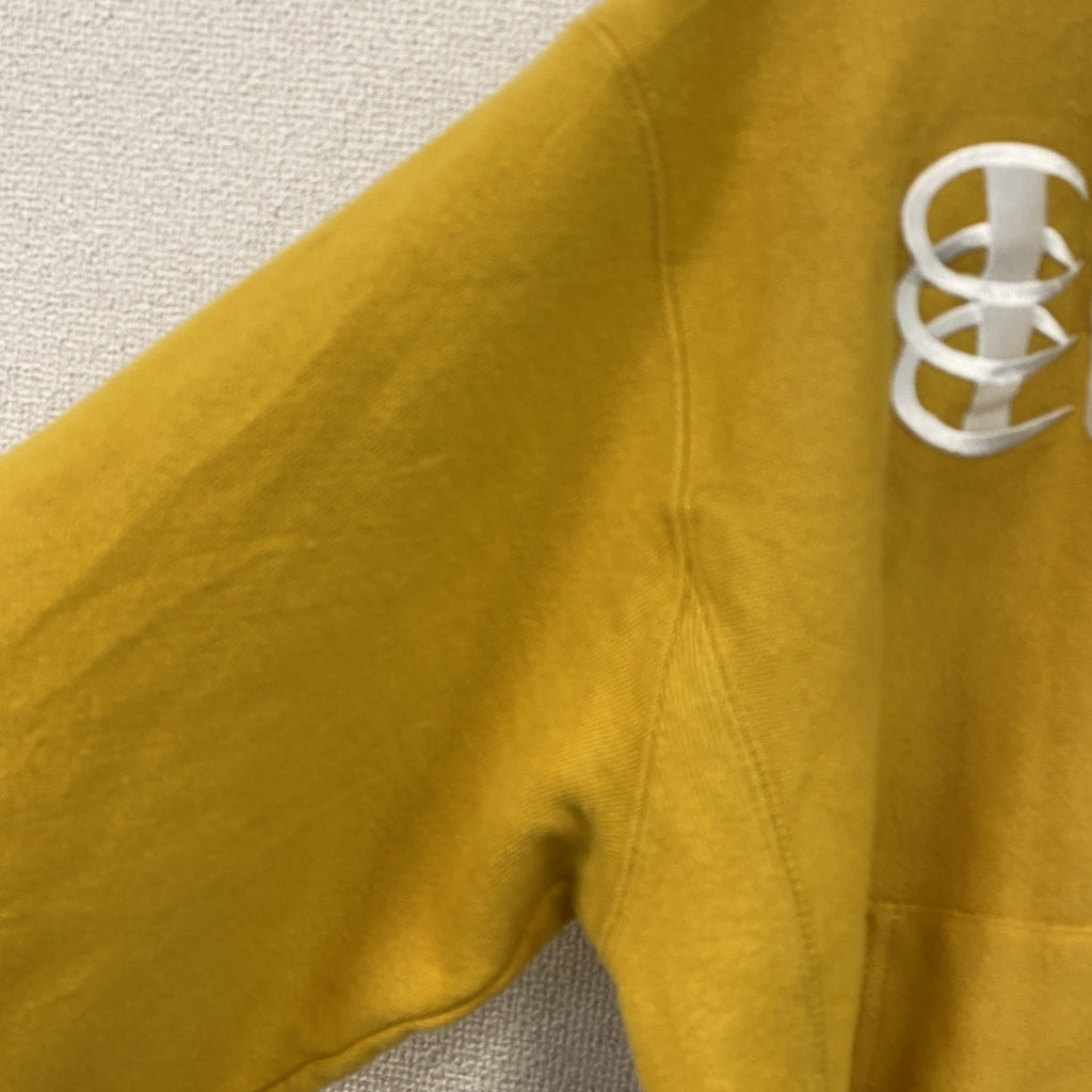 Champion　チャンピオン　リバースウィーブ　スウェットパーカー/フーディー　黄色　イエロー　Sサイズ　古着