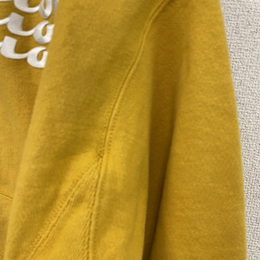 Champion　チャンピオン　リバースウィーブ　スウェットパーカー/フーディー　黄色　イエロー　Sサイズ　古着