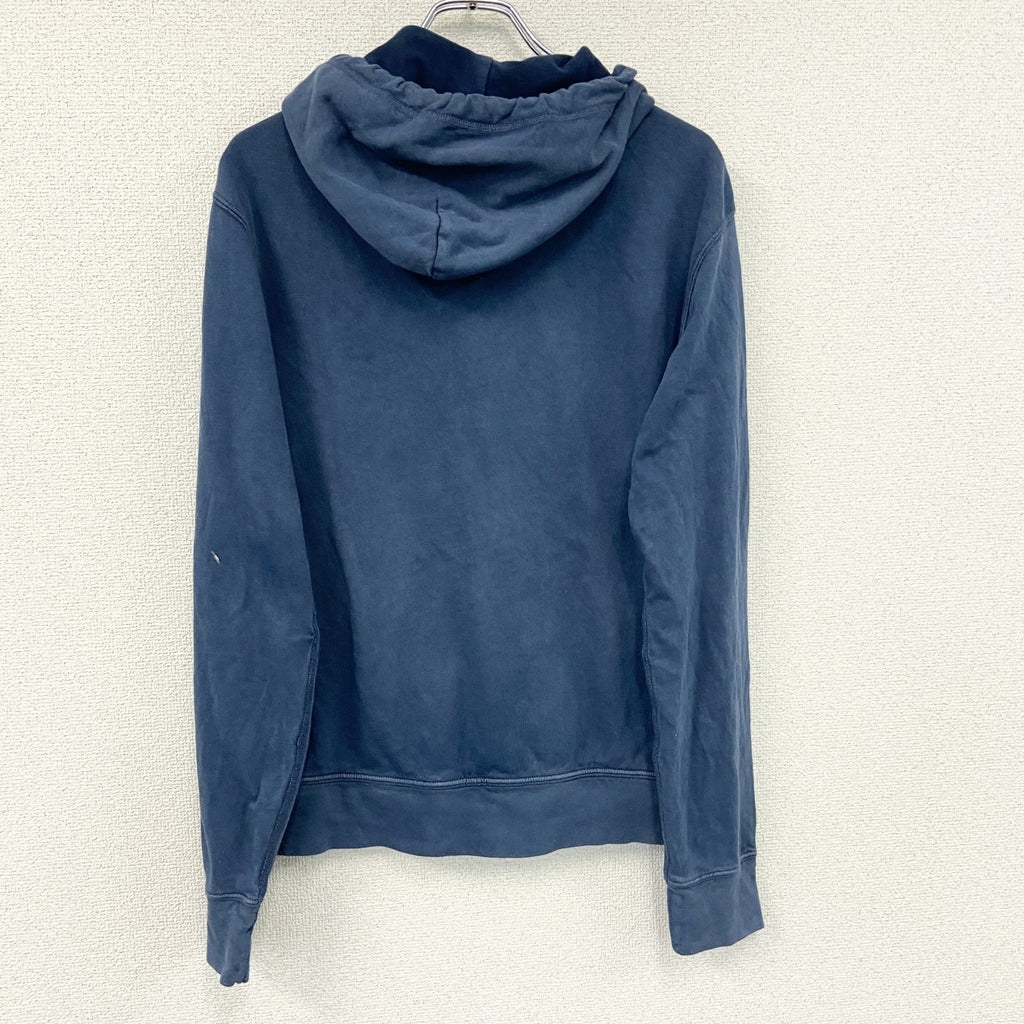 POLO Ralph Lauren　フルジップパーカー/フーディー　刺ロゴ　紺　ネイビー　Mサイズ　古着