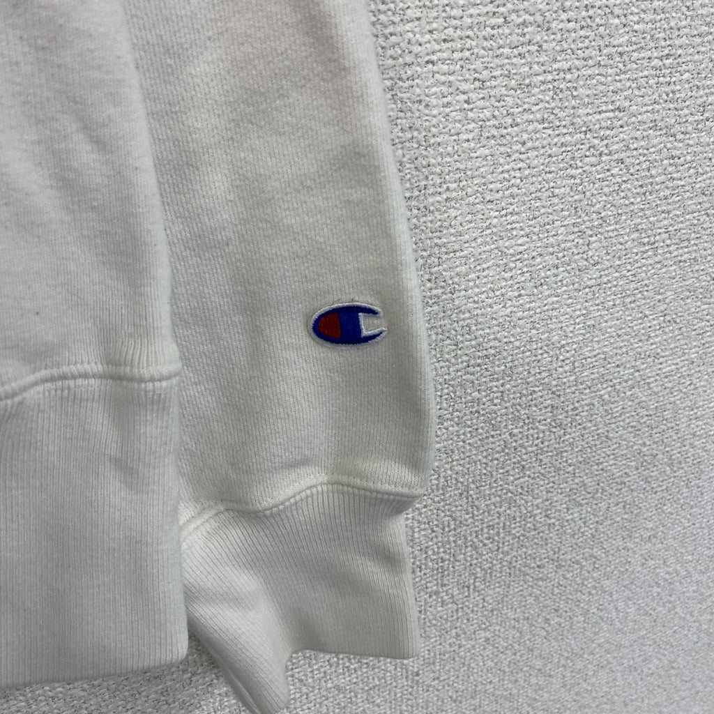 Champion　チャンピオン　リバースウィーブ　スウェットパーカー/フーディー　白　ホワイト　Lサイズ トレーナー スウェットトップス フード付き 古着