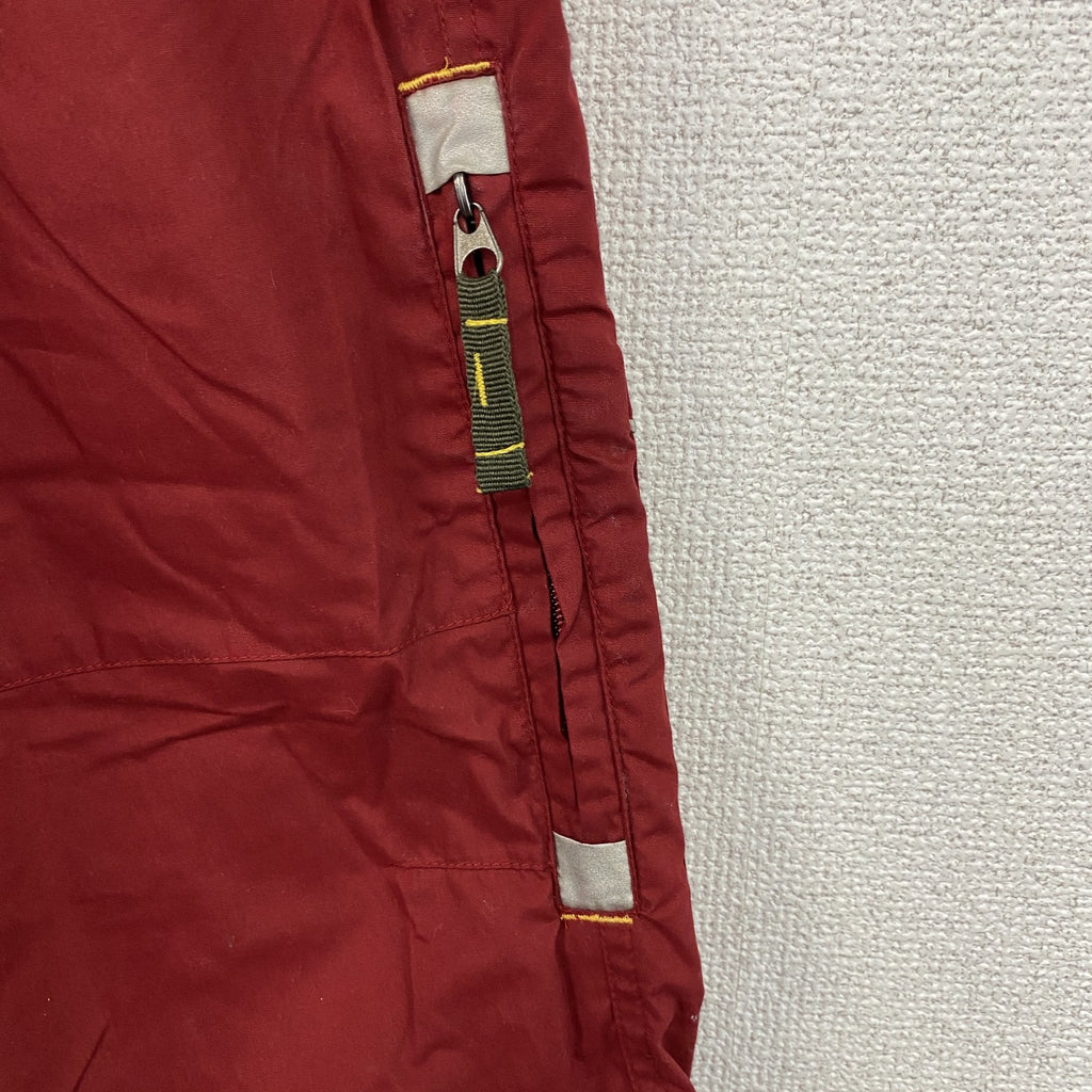 FIRST DOWN　ファーストダウン　ハーフパンツ/ショートパンツ　赤　レッド　Lサイズ メンズ ポリエステル コットン 古着