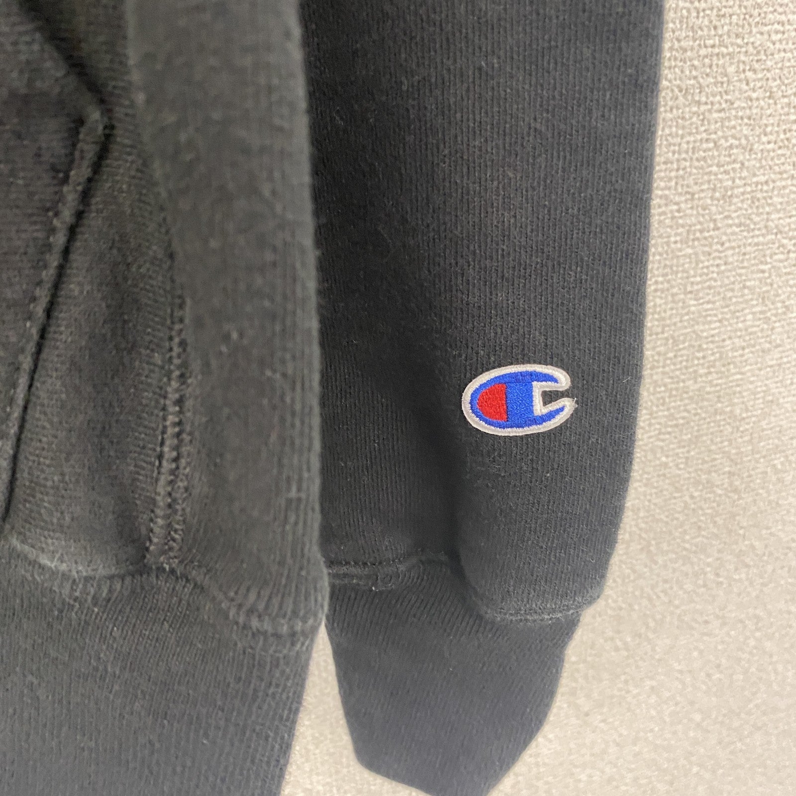 Champion　チャンピオン　リバースウィーブ　スウェットパーカー/フーディー　黒　ブラック　Sサイズ　古着