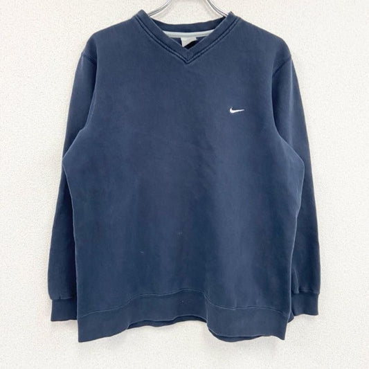 00s　NIKE　ナイキ　スウェット/トレーナー　ヴィンテージ　紺　ネイビー　Mサイズ