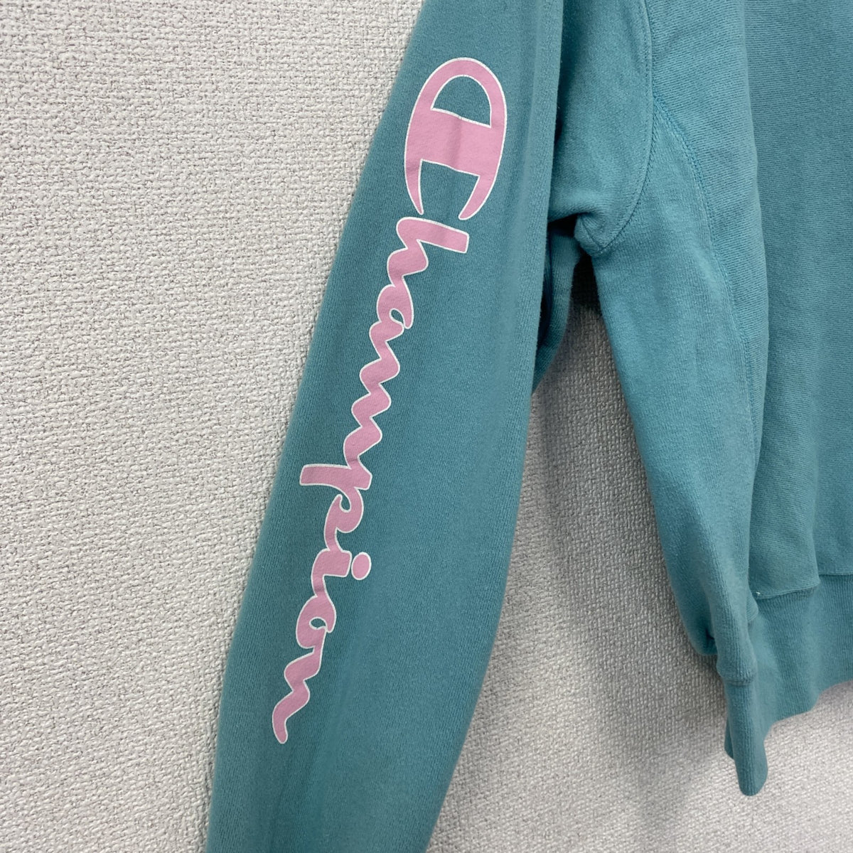 Champion　チャンピオン　リバースウィーブ　スウェット/トレーナー　水色　ライトブルー　XSサイズ　古着
