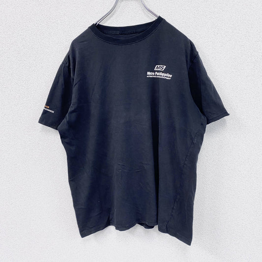 半袖プリントTシャツ　MPS　黒　ブラック