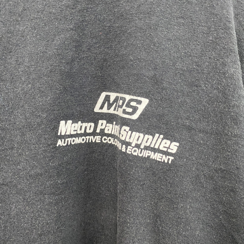半袖プリントTシャツ　MPS　黒　ブラック　古着