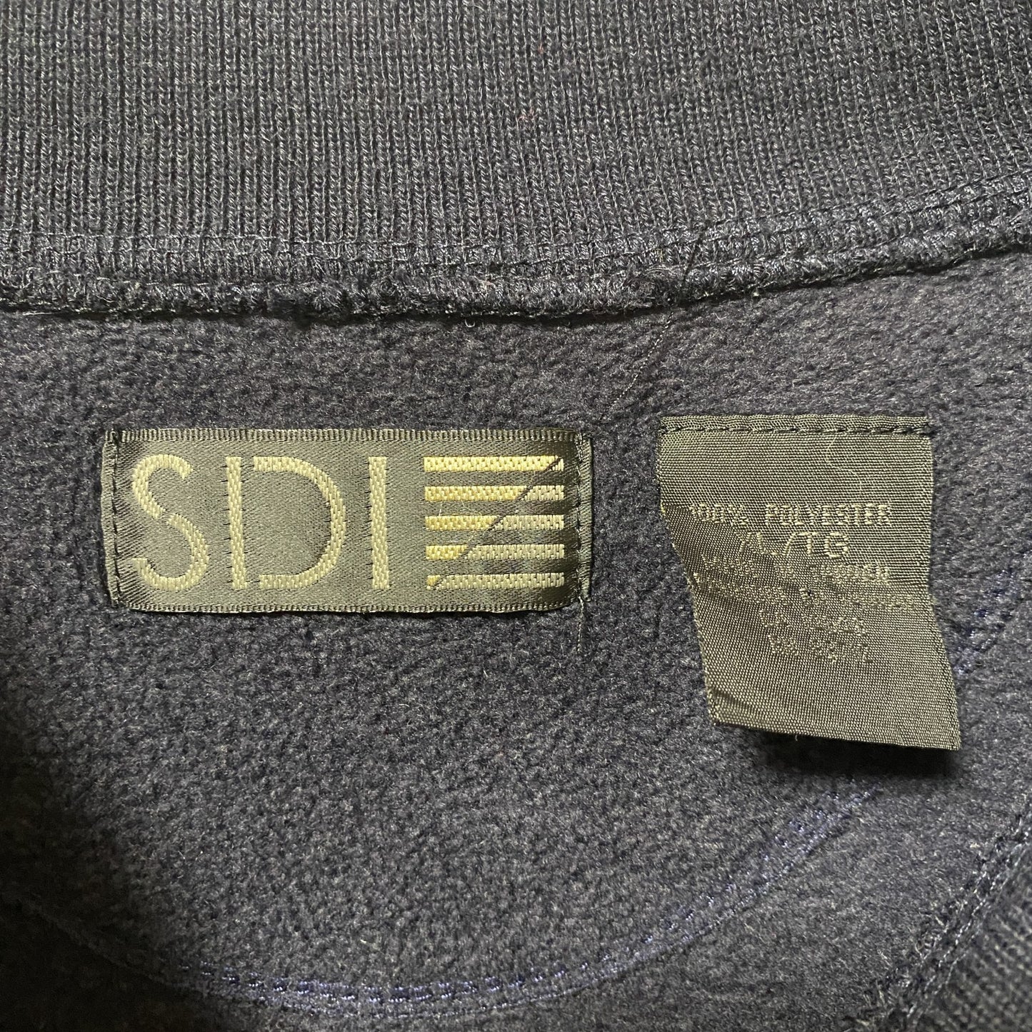 ～90s　SDI　長袖起毛スウェット　フリースプルオーバー　SAMOSET GOLF　ヴィンテージ　XLサイズ