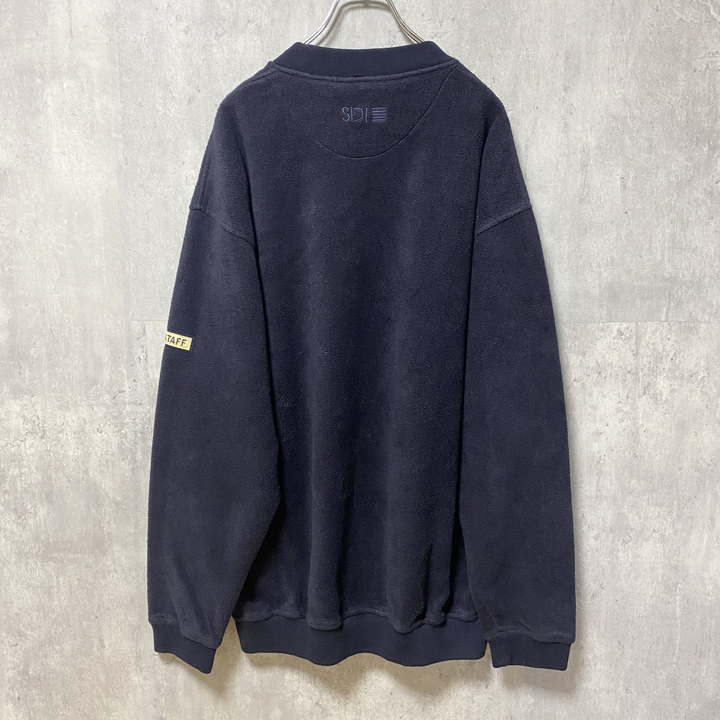 ～90s　SDI　長袖起毛スウェット　フリースプルオーバー　SAMOSET GOLF　ヴィンテージ　XLサイズ