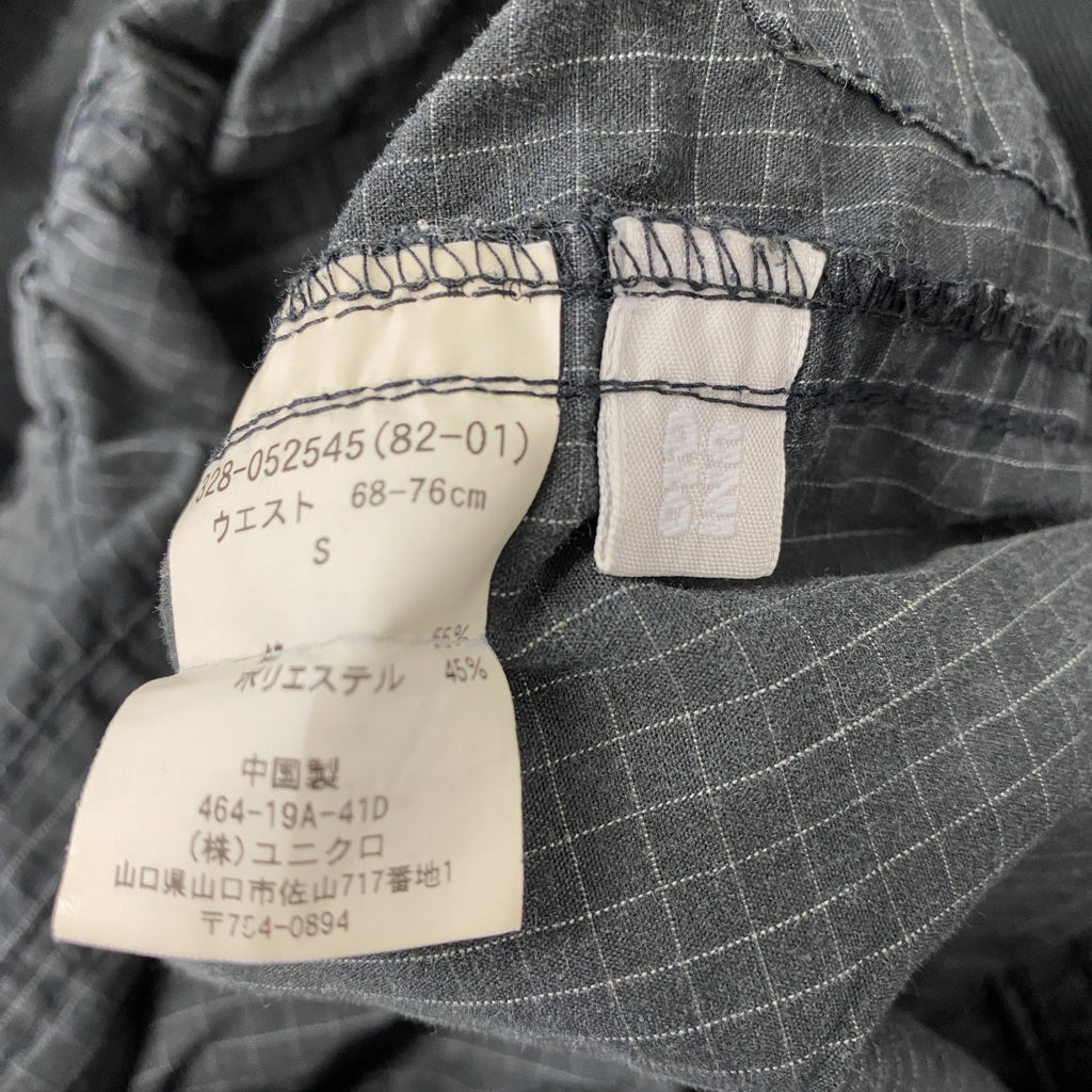 UNIQLO　ユニクロ　ハーフパンツ/ショートパンツ　黒　ブラック　Sサイズ　古着