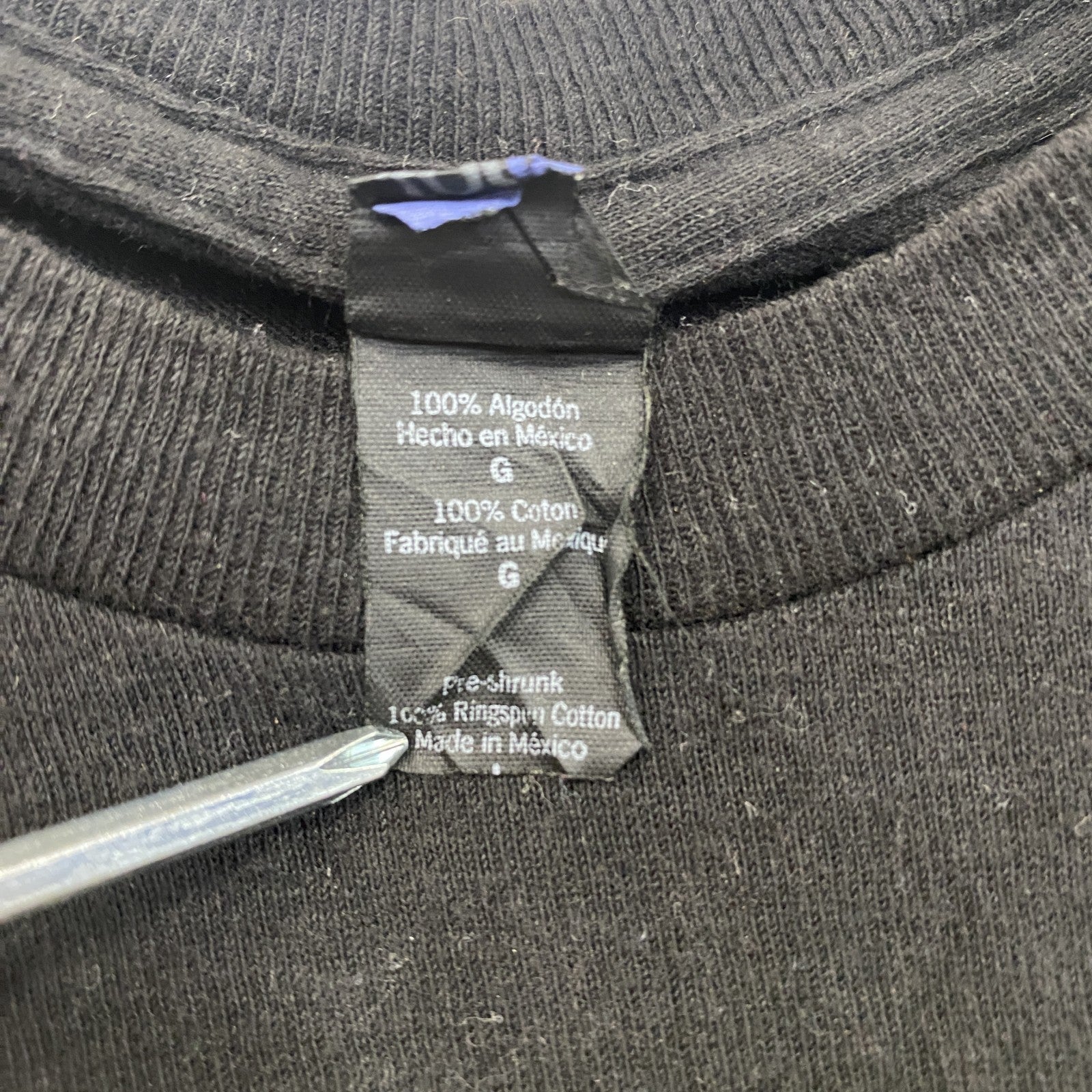 tultex　タルテックス　半袖Tシャツ　マイクハマーコミックマジックショー　黒　ブラック　古着