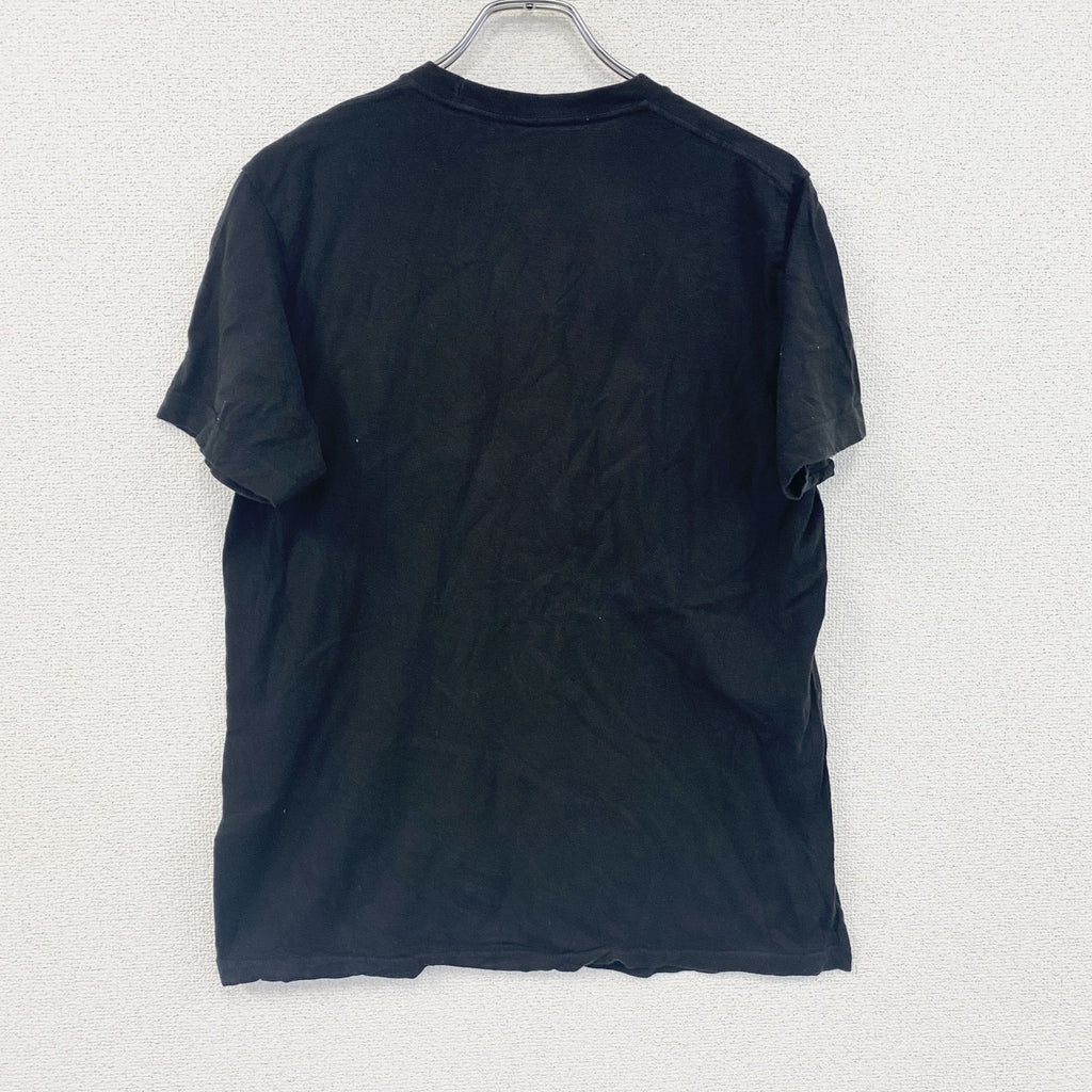 tultex　タルテックス　半袖Tシャツ　マイクハマーコミックマジックショー　黒　ブラック　古着