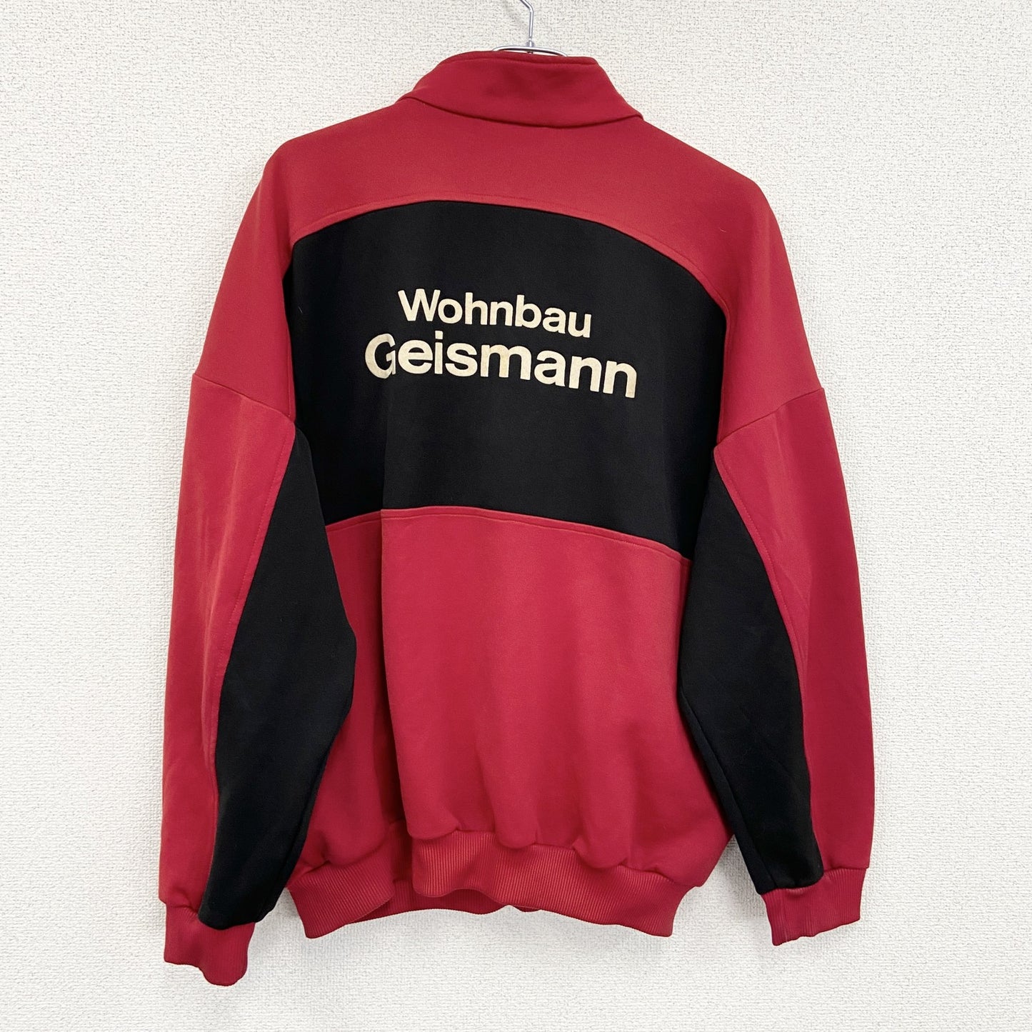 80s～　adidas　アディダス　トラックジャケット/ジャージ　ヴィンテージ　赤　レッド　XLサイズ