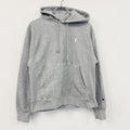 Champion　チャンピオン　リバースウィーブ　スウェットパーカー/フーディー　灰色　グレー　Sサイズ　古着